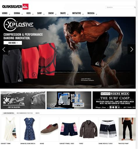 quiksilver official website.